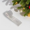 Unique Bargains Christmas Stickers for Ceramic Glass Metal Paper Plastic Peel Light Gray Blue 1Pcs - 2 of 4