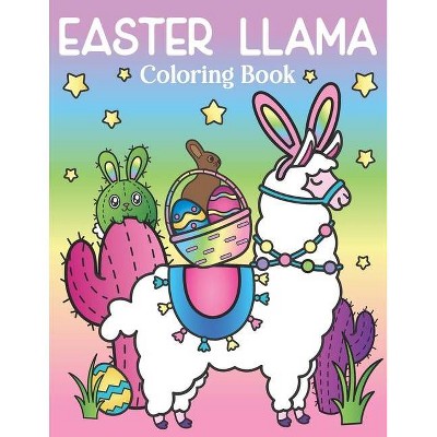 Easter Llama Coloring Book - by  Nyx Spectrum (Paperback)