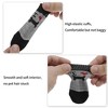 Unique Bargains  Dog Cats Non-Slip Socks Paw Protection and Traction Black Gray 4 Pcs - 3 of 4