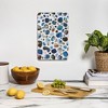 Ninola Design Watercolor Stains Blue Gold Rectangle Cutting Board - Deny Designs - 3 of 3