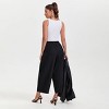 Women's Mid-Rise Balloon Trousers - A New Day™ Black - 2 of 4
