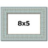 PosterPalooza | Photo Size Refined Blue Picture Frame - UV Acrylic, Foam Board Backing, Hanging Hardware - 2 of 4