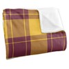 Central Michigan University Campus Plaid Spirit Silky Touch Super Soft Throw Blanket 50x60 - 3 of 4