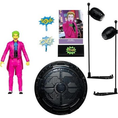 McFarlane Toys - McFarlane Toys - DC Batman 66 Joker Black Light Gold Label 6" Figure EE Ex.