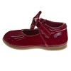 Josmo Baby Girls' Mary Jane Flats with Bow Detail: Non-Slip Sole Wedding Flower Girls' Shoes (Infants/Toddler Sizes) - 3 of 4
