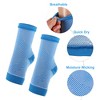 Unique Bargains Pair Ankle Compression Sleeve Socks Foot Ankle Brace for Men Women Achilles Tendon - 3 of 4