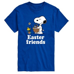 Men's - Peanuts - Easter Friends Short Sleeve Graphic T-Shirt - 1 of 4