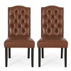 2pk Harriet Contemporary Tufted Dining Chairs - Christopher Knight Home - 2 of 4