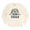 Simply Sage Market Women's Basketball Mom Squad Long Sleeve Garment Dyed Tee - 3 of 4