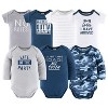 The Peanutshell Cotton Baby Boy Layette Set - Blue Camo, 23-Pieces, Navy/Gray, 0-3 Months - 2 of 4