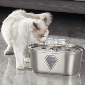 PETMAKER 3.5L Stainless Steel Cat Water Fountain - 1 of 4