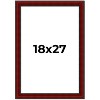PosterPalooza | Weathered Red Picture Frame - UV Acrylic, Foam Board Backing, Hanging Hardware - 2 of 4