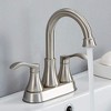 PROOX 4 in. Centerset 2-Handle Swivel Spout Bathroom Faucet with Pop-Up Drain - 2 of 4