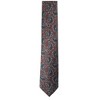 Men's Paisley Printed Design 100% Micro Fiber 3.25" W x 58" L Necktie - 2 of 3