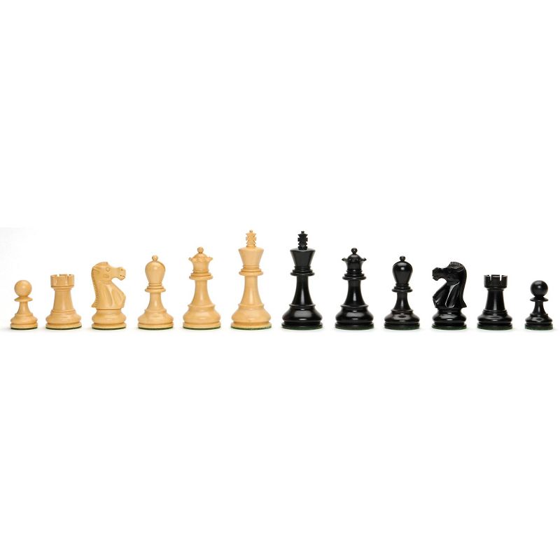 WE Games Jacques Chess Pieces - Weighted with 3.75 in. King, 3 of 5