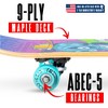Madd Gear Skateboard 22" Locker Mini Complete - Skeleton Eat Sleep Skate Pink - 3 of 4