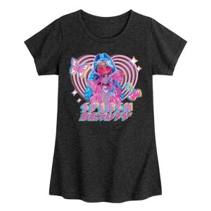 Girls' - LOL Surprise! - Splash Beauty w/ Butterflies & Hearts Fitted Short Sleeve Graphic T-Shirt - 1 of 4