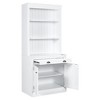 Sapphtopaz Modern 3-Tier Bookcase with Open Shelves, Wood Display Bookshelf for Living Room, Home Office - 2 of 4