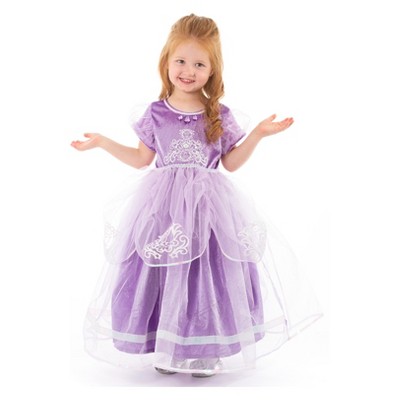 girls purple princess dress