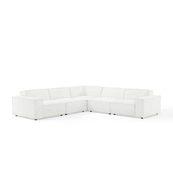 5pc Restore L Shaped Sectional Sofa - Modway