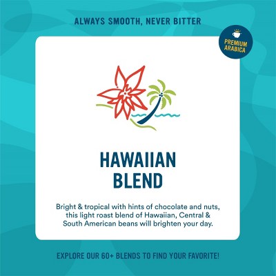 Cameron's Coffee Hawaiian Blend Light Roast Whole Bean Coffee - 28oz