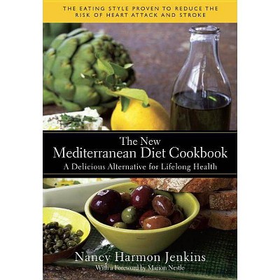 The New Mediterranean Diet Cookbook - by  Nancy Harmon Jenkins (Hardcover)