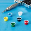 Stockroom Plus 1000 Pack Large Disposable Tattoo Ink Caps, Pigment Cups for Microblading, 17 mm - image 2 of 4