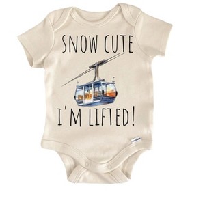Snowboarding Snowboard Newborn Baby Onesie® Bodysuit GS1 - 1 of 4
