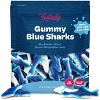 Blue Sharks Gummy Candy - 2 Pound Bulk Pack - Blue Raspberry Marshmallow Flavor - 4 of 4
