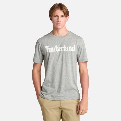 Timberland Men's Northwood US Wordmark Logo Short Sleeve T-Shirt