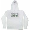 Pavilion Gift Company - Camping - Large White Unisex Hooded Sweatshirt - Sweatshirts - 4 of 4