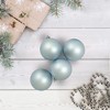 Northlight Shatterproof Matte Finish Christmas Ball Ornaments 2.5" (60mm) - Mermaid Blue - 60ct - 2 of 4