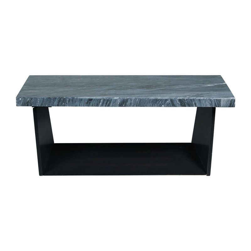 Tobias Coffee Table with Marble Top - Picket House Furnishings, 3 of 10