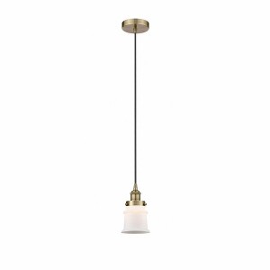 Canton - 1 Light Mini Pendant In Industrial Style-9.25 Inches Tall and 5.25 Inches Wide - 1 of 1