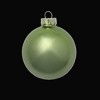 Northlight Pearl Glass Christmas Ball Ornaments - 4" (100mm) - Lime Green - 6ct - 3 of 4
