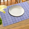 Frieling EveryDay Rectangular Placemat, Non-Slip Vinyl & Polyester Dining TableMat, Decorative Kitchen Linen, 13" x 17", Vinyl & Polyester Woven - 4 of 4