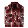 Gioberti Men's Western Cowboy Short Sleeve Shirt with Snap Buttons - 3 of 4