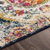 Mark & Day Lola 7'10" Round Woven Indoor Area Rugs Pink/Saffron - 2 of 4