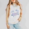 Simply Sage Market Summer Vibes Palm Trees Floral Garment Dyed Tank - 2 of 3