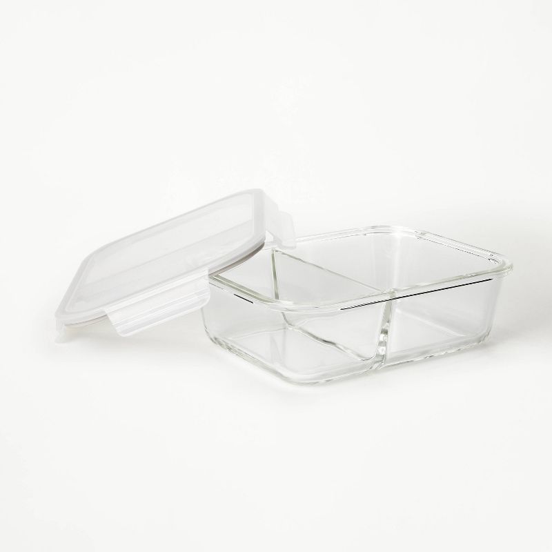 Glass Bento Food Storage Container Clear - Figmint&#8482;, 4 of 6