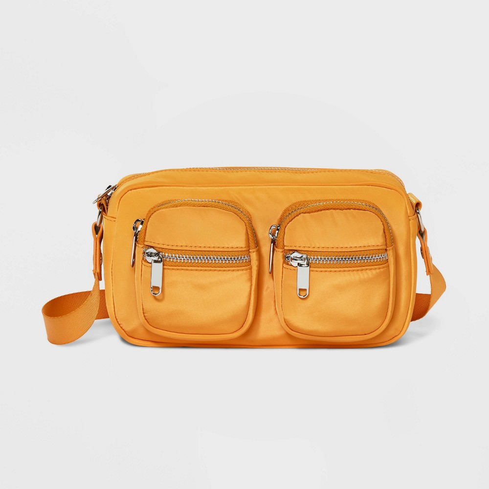 Crossbody Bag with Pockets - Wild Fable™ Orange