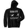 Running Motivation Sweater Funny T shirt Sarcasm Humor Run Novelty Hoodie - Crazy Dog Hoodie - 2 of 4