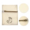 Unique Bargains Pattern Style Laundry Bags Beige 1 Pc - 4 of 4