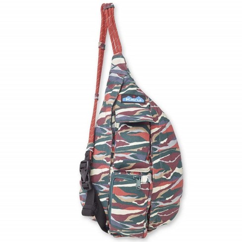 KAVU Mini Rope Bag Cotton Crossbody Sling - Rolling Hills