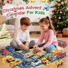 Aoibox Advent Calendar 2025 24 Piece Alloy Car Toy Set for Kids Christmas Countdown Calendar Gift for Boys Girls Ages 3 and Up - 3 of 4