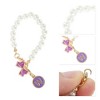 Unique Bargains Pearl Chain Bow Water Cup Pendant 1 Pc - 4 of 4