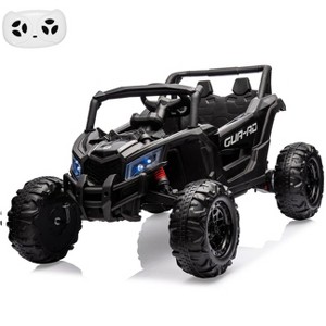 24V 2 Seater Ride on UTV Car for Big Kids,Electric Vehicle,Battery Powerd Electric Off-Road UTV Car w/Remote Control,2 * 200W Motor, Spring Suspension - 1 of 4