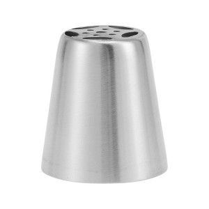 Unique Bargains Piping Tip 304 Stainless Steel Silver Tone 0.98"x1.46"x1.65" 1 Pcs - 1 of 3