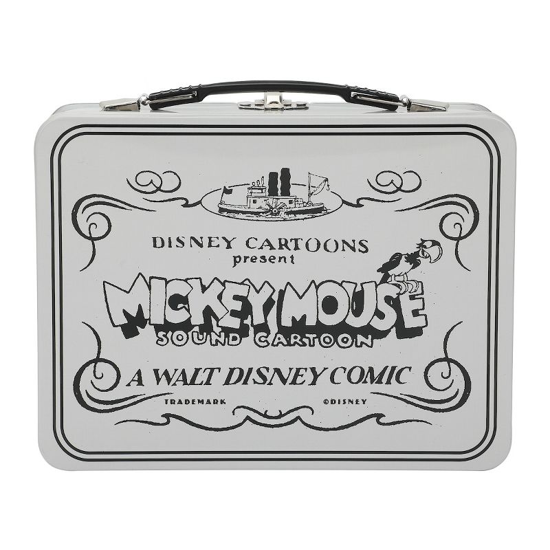Disney Steamboat Willie Gray Tin Tote, 4 of 7