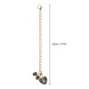 Unique Bargains Heart Bow Water Cup Pendant 1 Pc - 2 of 4